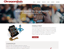 Tablet Screenshot of dragonfishtech.com